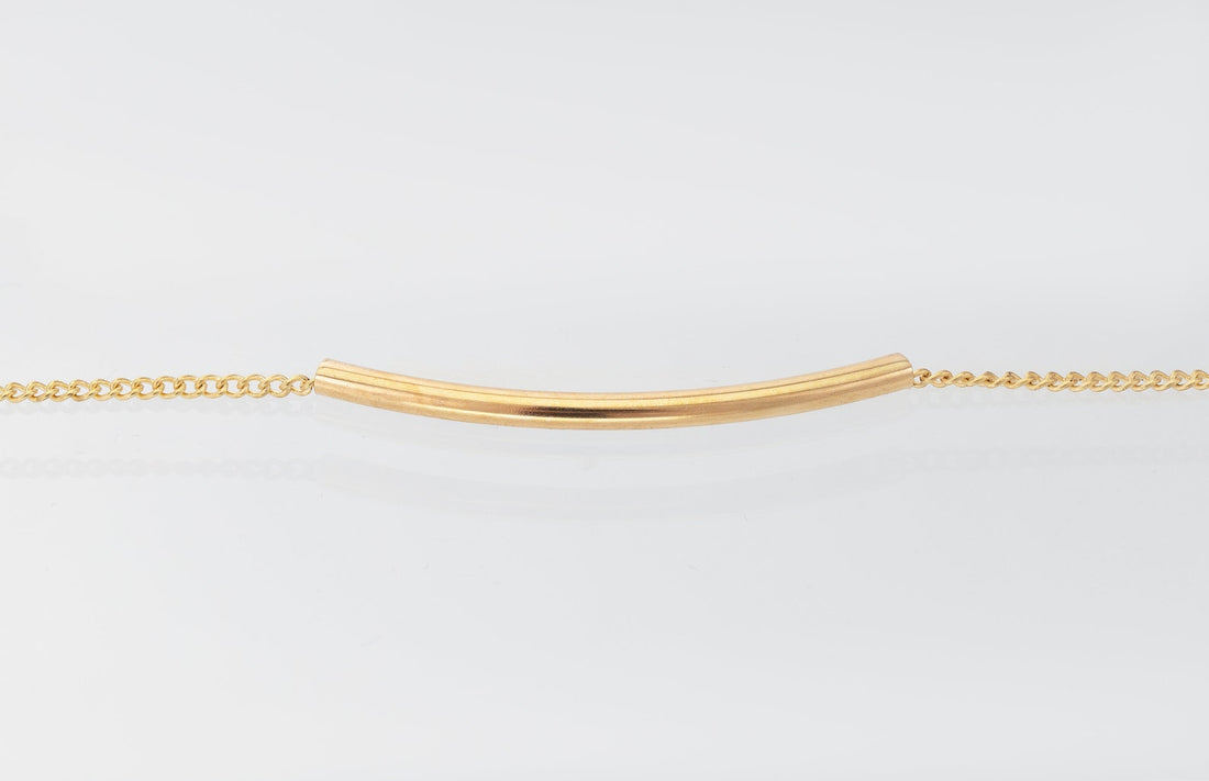 Bar Chain Anklet, Sterling Silver Rectangle Bar Ankle, Unique Anklet, Charming Anklet, Minimalist jewelry