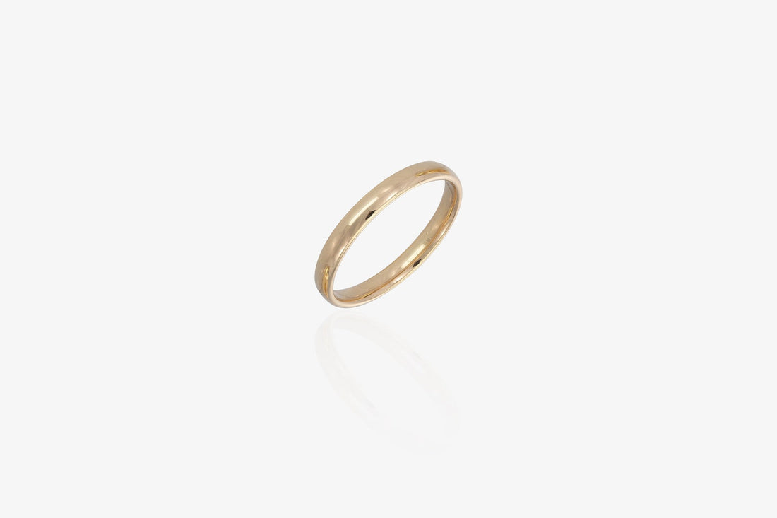 2.8MM Plain Band Wedding Ring, Comfort Fit Plain Wedding Band, Unique Wedding Band for Men, Minimalist Ring
