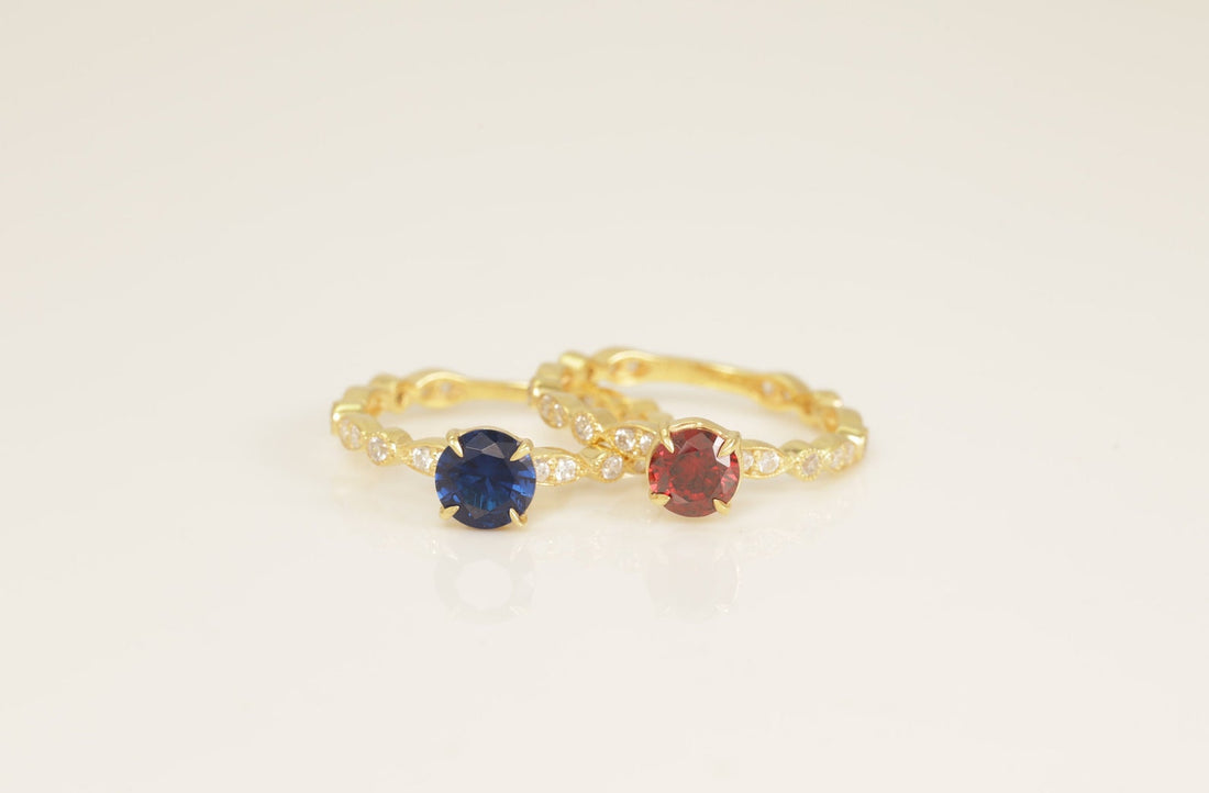 Art Deco Garnet Engagement Ring, Gemstone Wedding Ring, January Birthstone Ring, Marquise Vintage Wedding Ring, Anniversary Ring