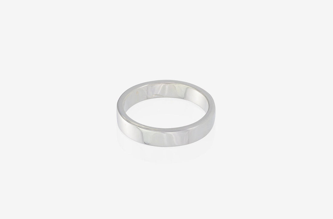 4.2mm Plain Wedding Band, Men’s Wedding Ring, Smooth Wedding Band, Unique Wedding Band, Unique Band