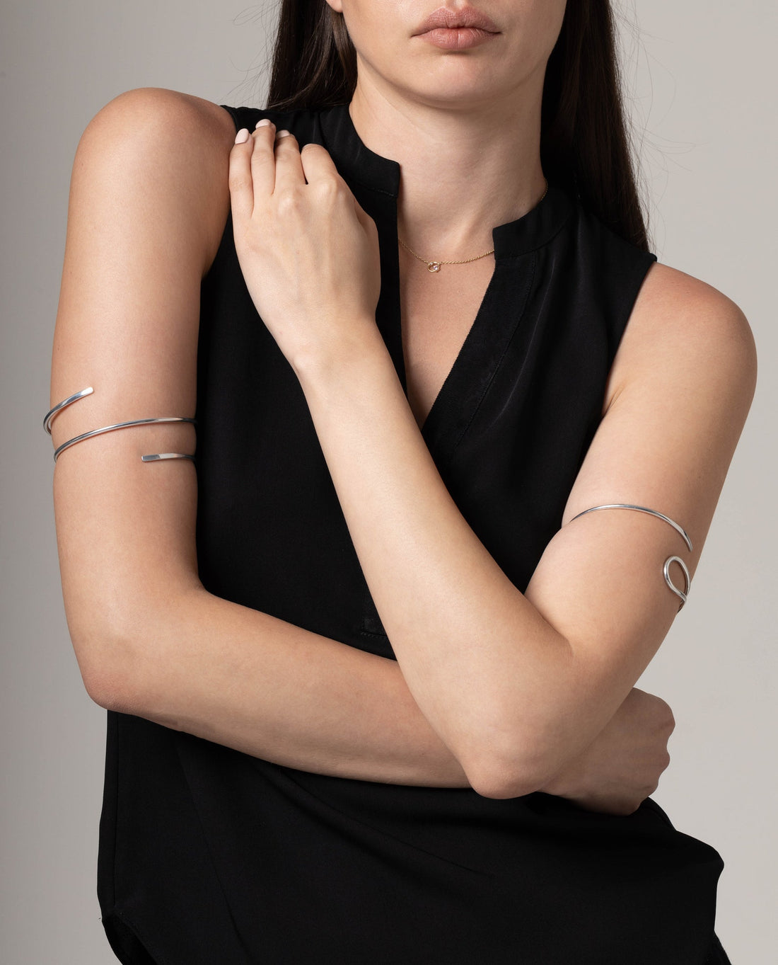 Minimalist Simple Arm Band, Adjustable Open Cuff Bracelet, Upper Arm Cuff, Gold Cuff Bracelet, Upper Arm Jewelry