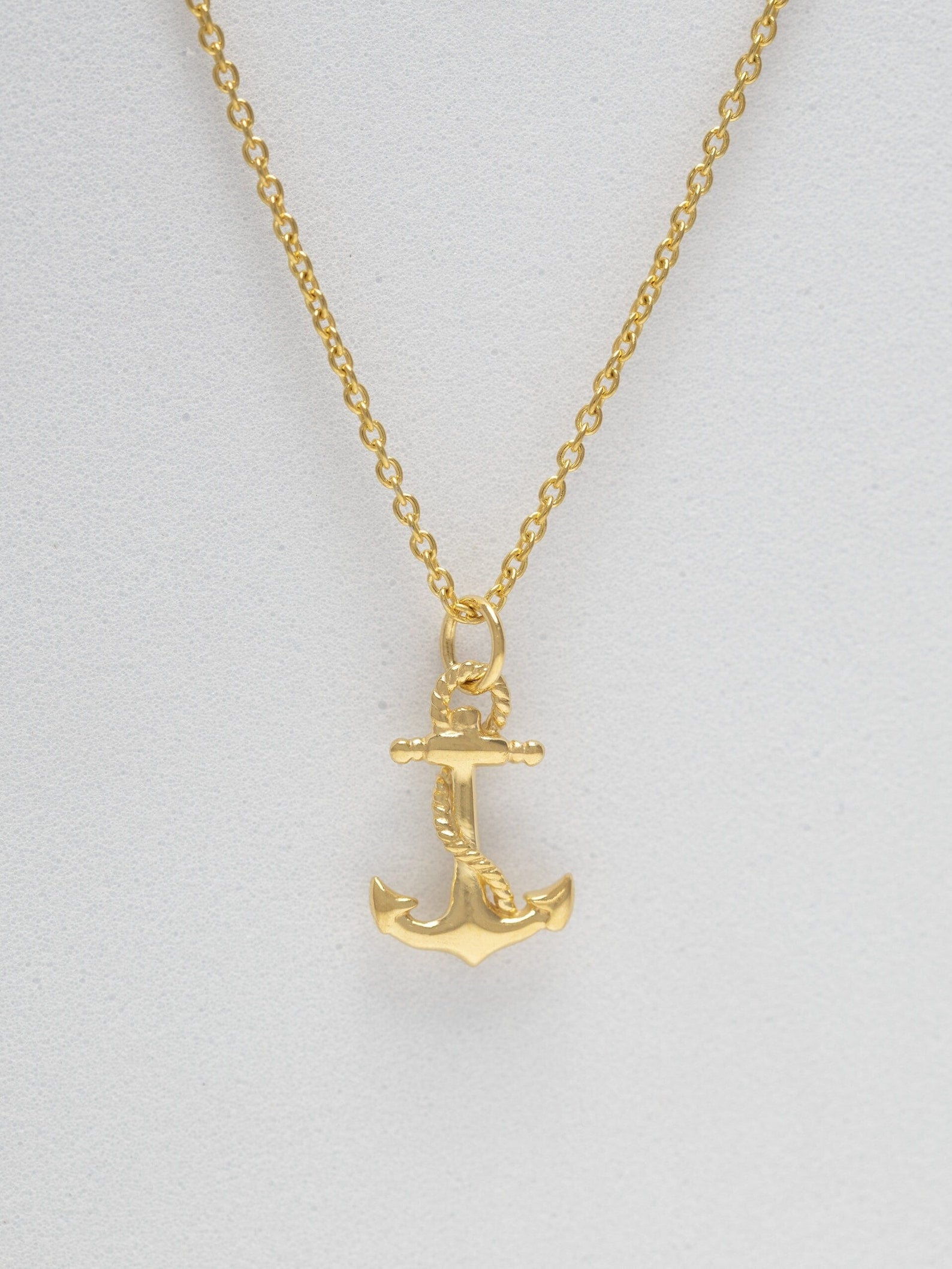Anchor Necklace, Anchor Charm Pendant, Gift for Best Friend, Nautical Necklace, Beach Jewelry, Gift For Him