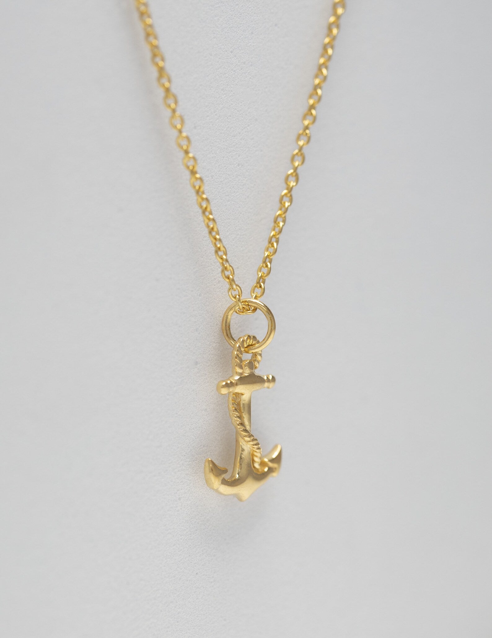 Anchor Necklace, Anchor Charm Pendant, Gift for Best Friend, Nautical Necklace, Beach Jewelry, Gift For Him