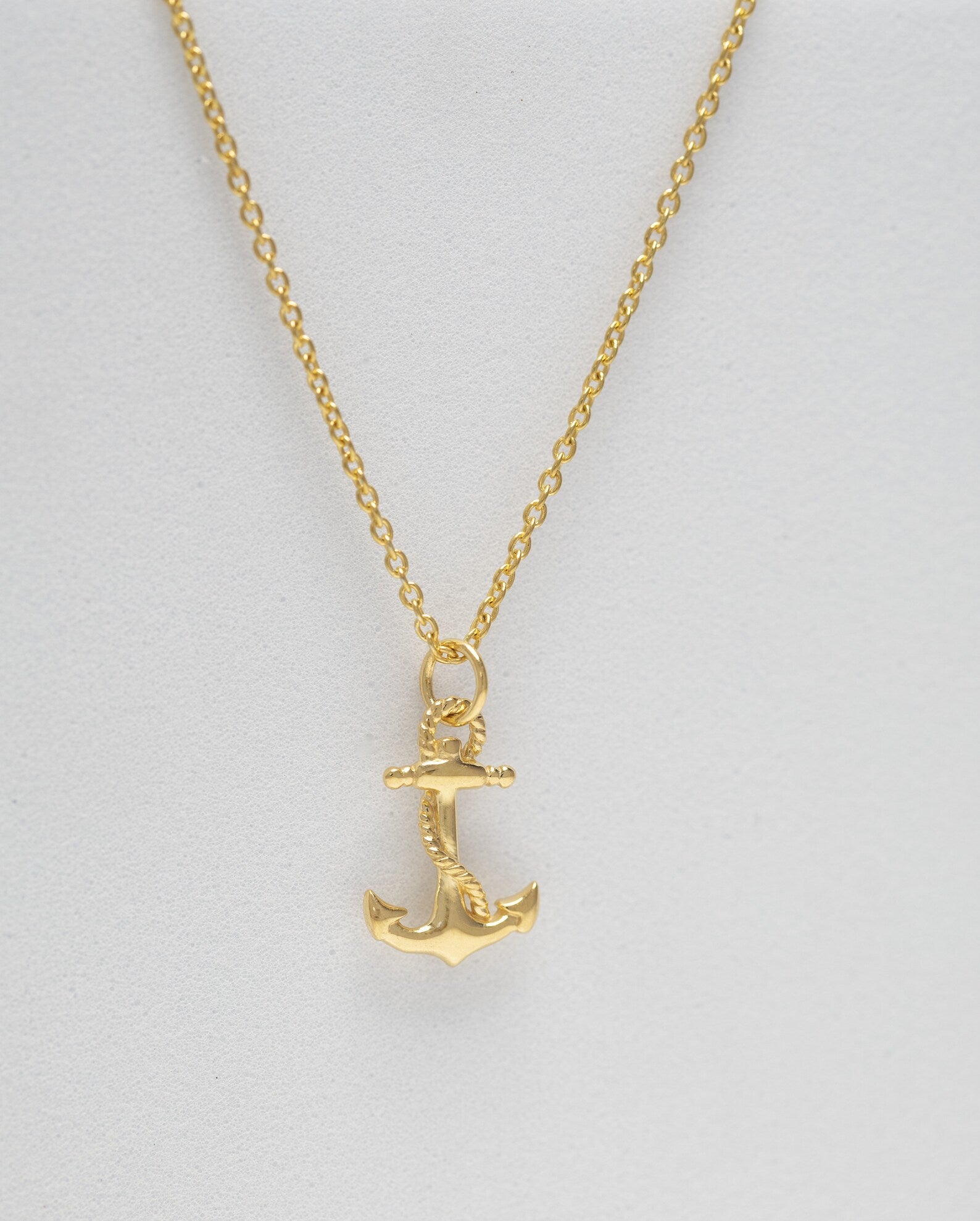 Anchor Necklace, Anchor Charm Pendant, Gift for Best Friend, Nautical Necklace, Beach Jewelry, Gift For Him