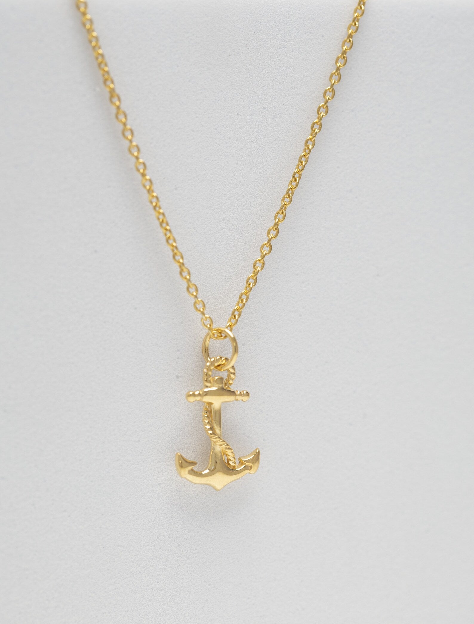 Anchor Necklace, Anchor Charm Pendant, Gift for Best Friend, Nautical Necklace, Beach Jewelry, Gift For Him