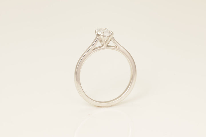 Marquise Cut Diamond Engagement Ring, Wedding Promise Ring, Minimalist Ring, Promise Ring, Ring for Women