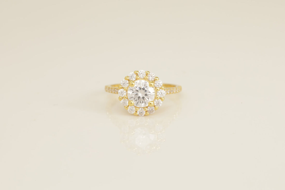 Twisted Diamond Engagement Ring, Diamond Infinity Ring, Bridal Solitaire Promise Ring, Anniversary Ring Gift for Her
