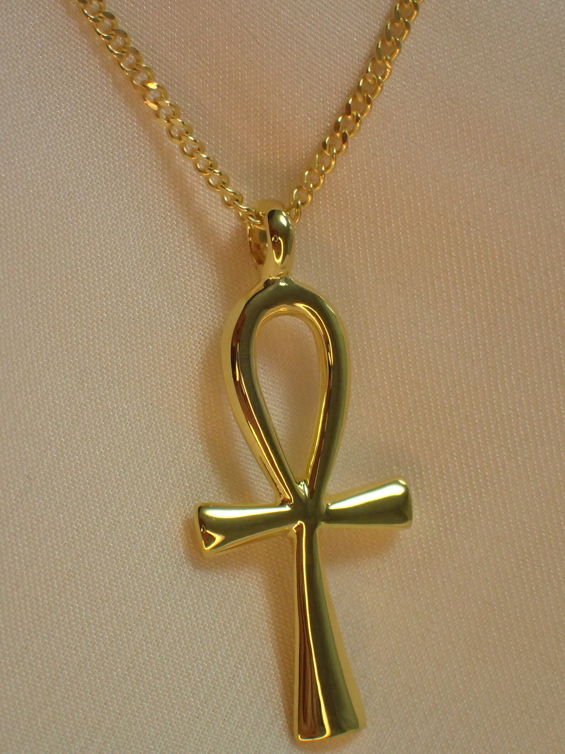 Egyptian Ankh Cross Pendant Necklace / Egypt Hieroglyphs pendant necklace / Protection Necklace / Egyptian Cross