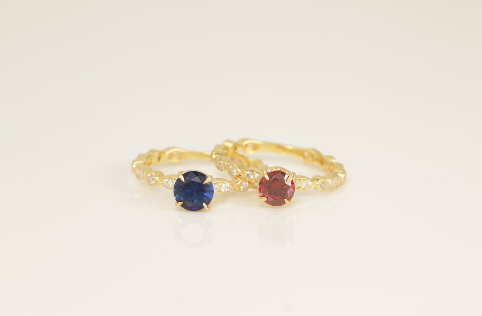 Art Deco Garnet Engagement Ring, Gemstone Wedding Ring, January Birthstone Ring, Marquise Vintage Wedding Ring, Anniversary Ring