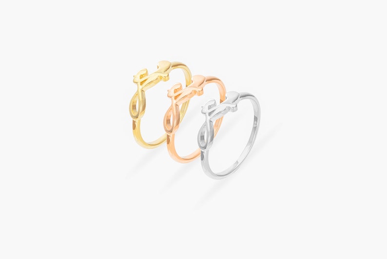 Mother and Child Ring, Sterling Silver Infinity Ring, Mother's Day Ring, Mothers Day Gift-For Mom, Gift for Women