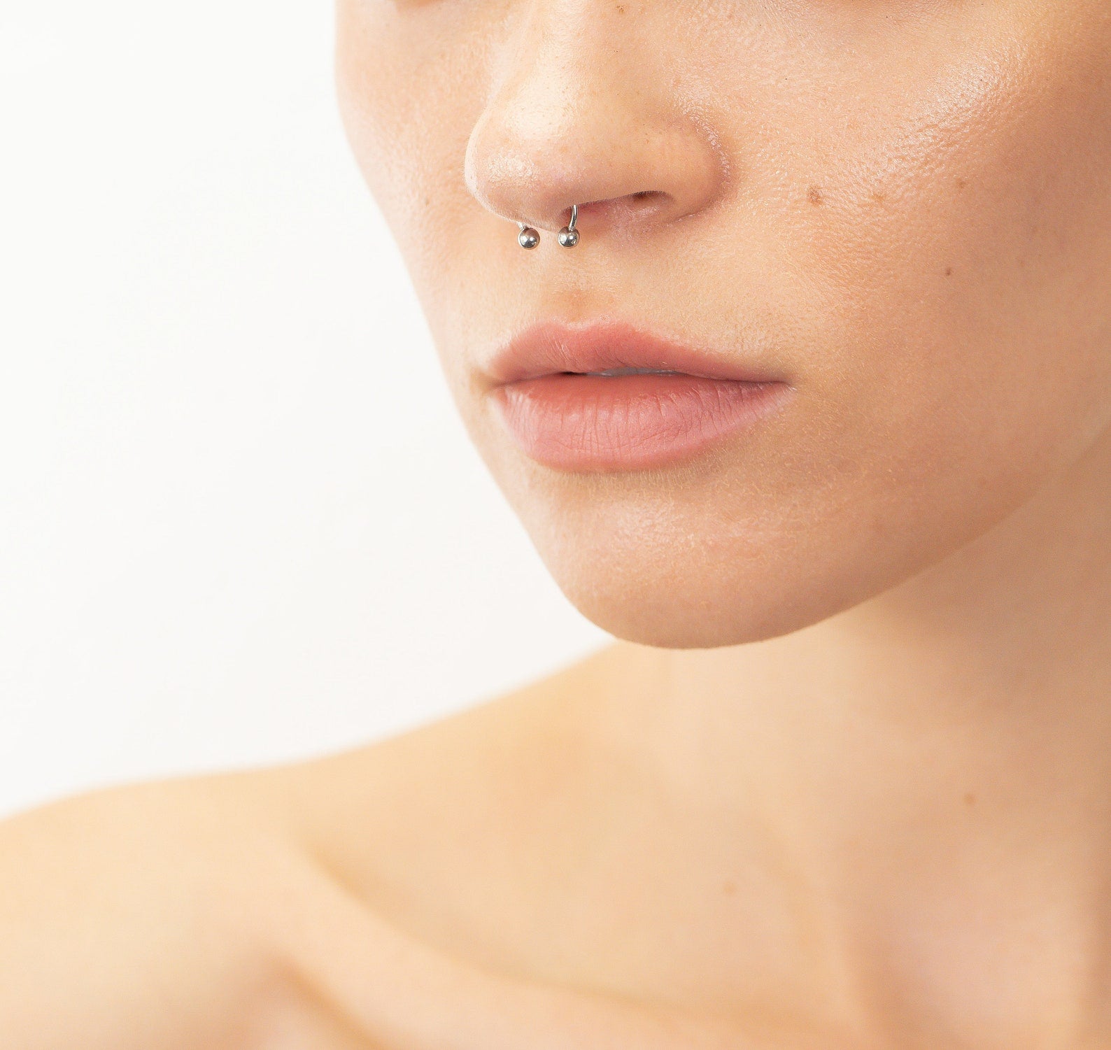 Septum Ring, Tiny Septum Ring, Unique Body Jewelry, Body Jewelry, Nose Rings & Studs