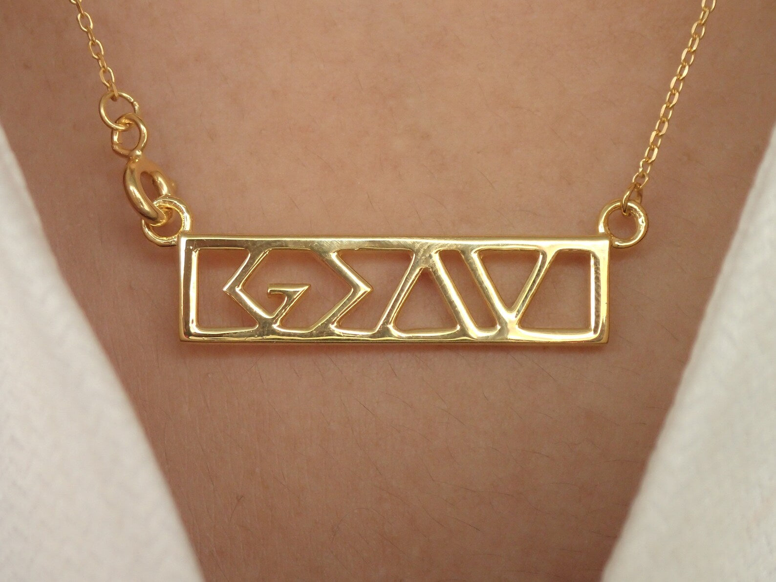 God Is Great Pendant Necklace, Christian Necklace, Church Goer, Church Member Gift, God Is Greater Than the Highs and Lows