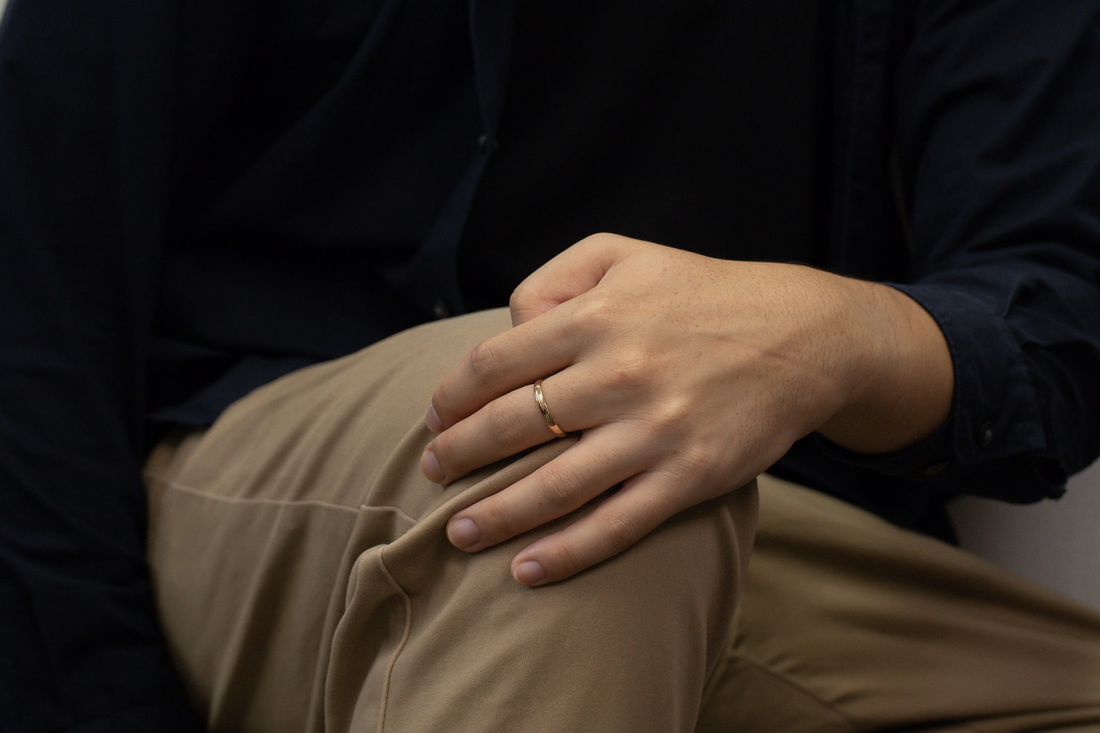 2.8MM Plain Band Wedding Ring, Comfort Fit Plain Wedding Band, Unique Wedding Band for Men, Minimalist Ring