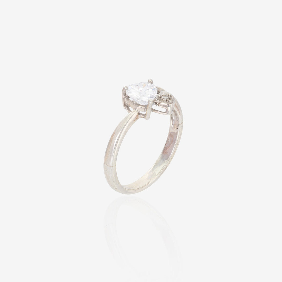 Heart Shape Diamond Wedding Ring, Diamond Engagement Ring, Bridal Wedding Band, Anniversary Gift