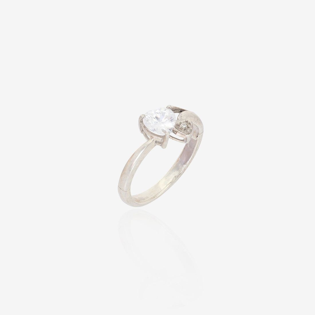 Heart Shape Diamond Wedding Ring, Diamond Engagement Ring, Bridal Wedding Band, Anniversary Gift