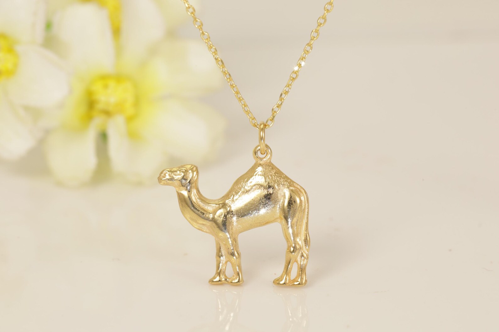 Minimalist Camel Necklace, Camel Charm Necklace, Equestrian Necklace, Layering Necklaces, Animal Necklace