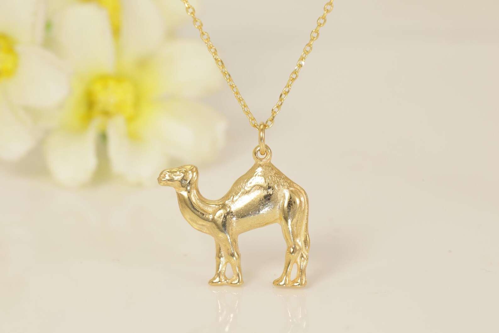 Minimalist Camel Necklace, Camel Charm Necklace, Equestrian Necklace, Layering Necklaces, Animal Necklace