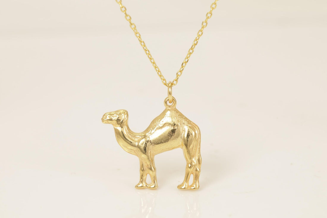 Minimalist Camel Necklace, Camel Charm Necklace, Equestrian Necklace, Layering Necklaces, Animal Necklace