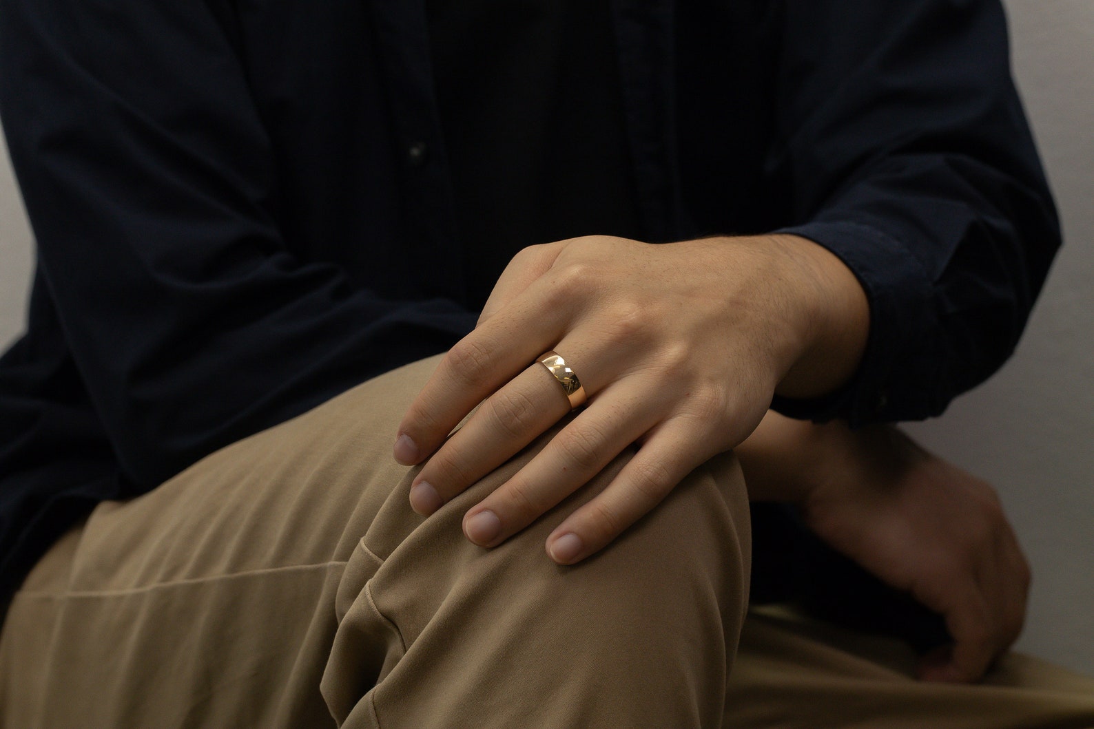 6.2MM Plain Band Wedding Ring, Comfort Fit Plain Wedding Band, Unique Wedding Band for Men, Smooth Wedding Band