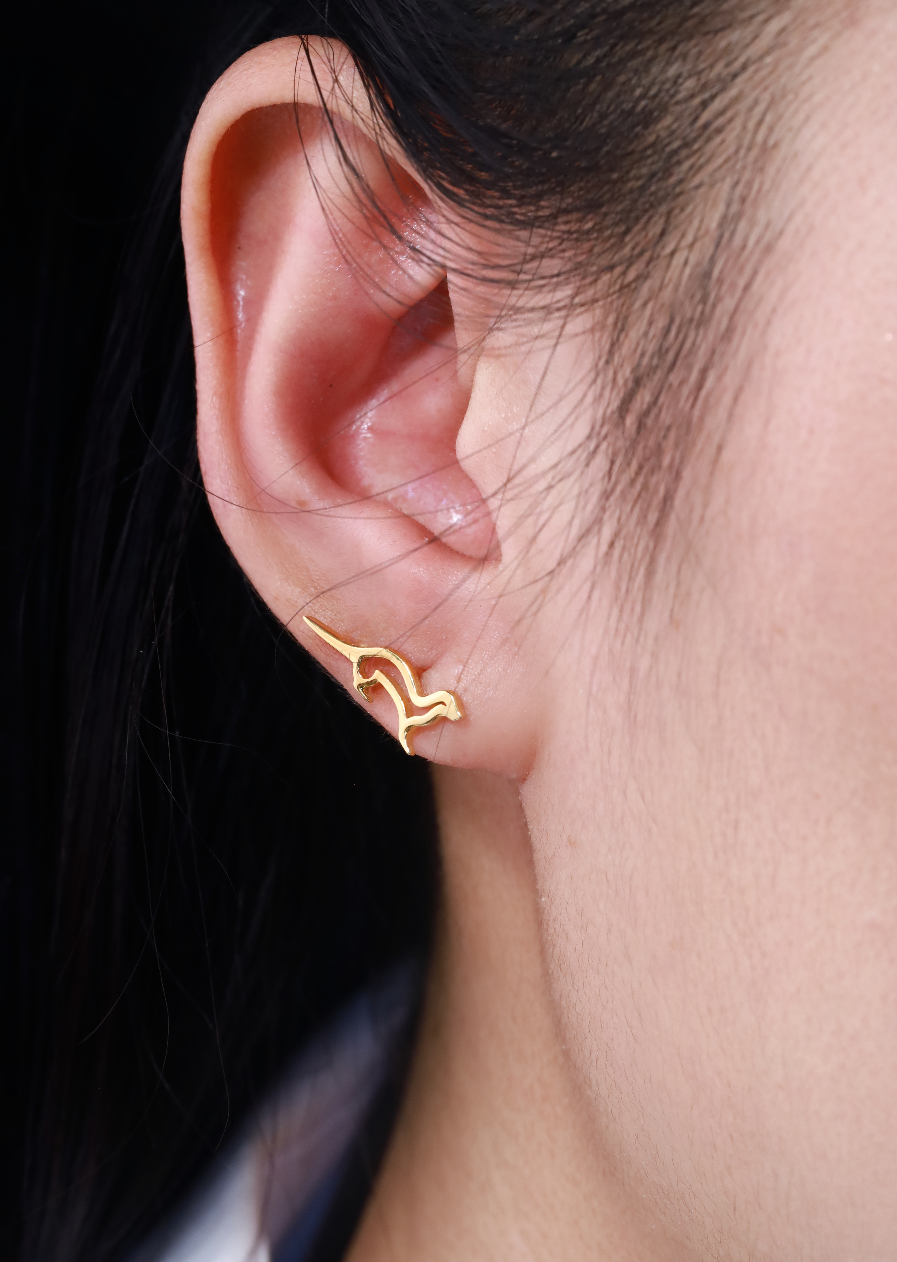 Sea Otters Earrings, Lover otter Earrings, Sterling Silver Sea Otter Earrings Gift for Her, His and Her Jewelry, Animal Earrings