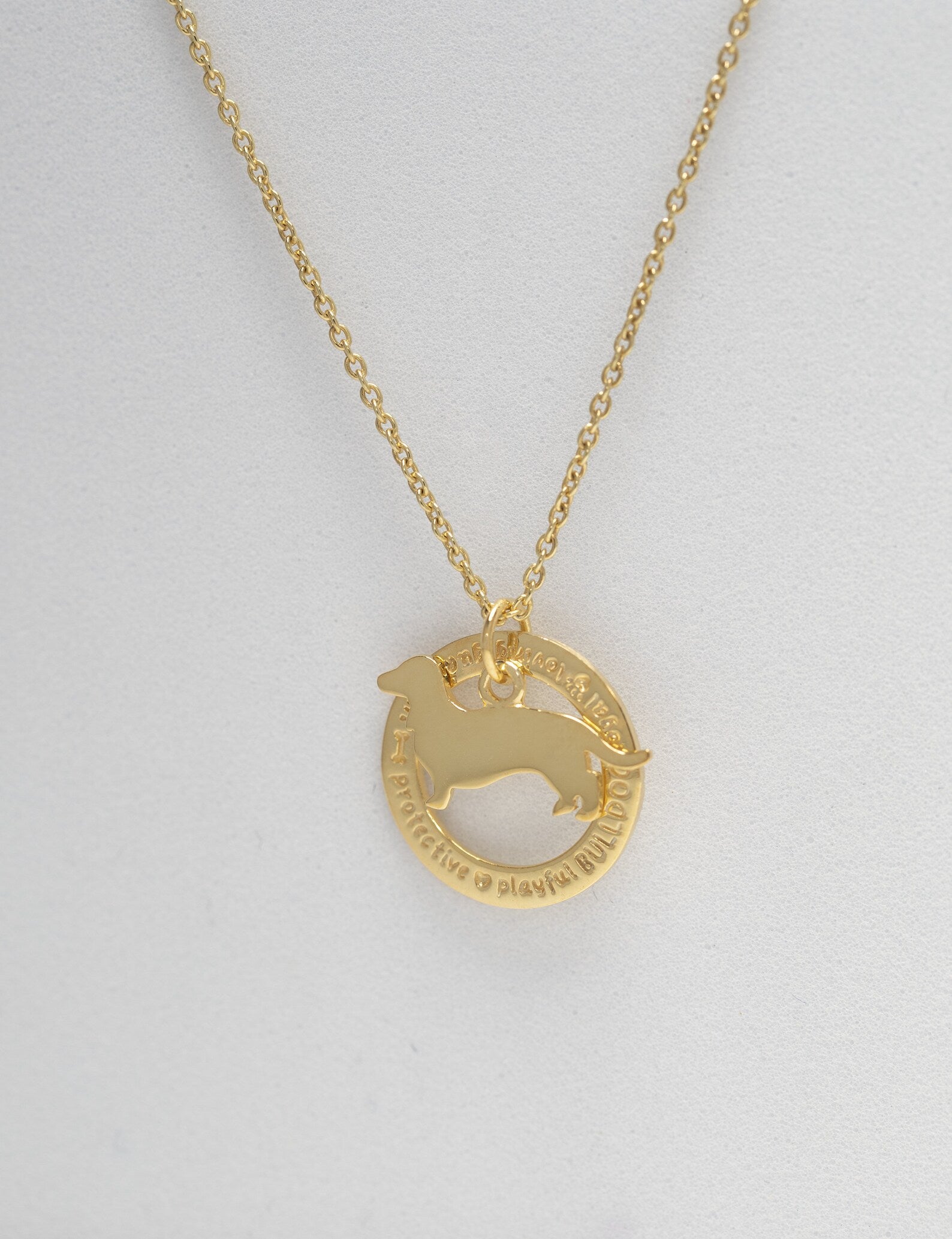 Dachshund Dog Necklace, Minimalist Dog Necklace Gift for Her, Gift for Dog Lover, Memorial Necklace Gift