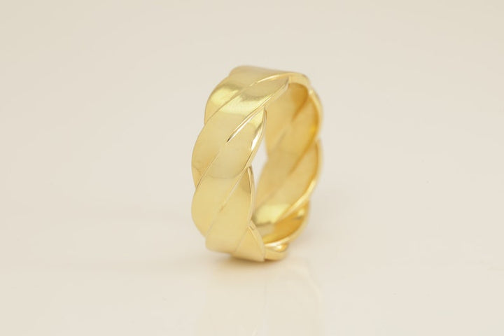 Twisted Wedding Band, Stackable Ring, Matching Band, Wedding Band for Women, Twisted Wedding Ring Gift for Her or Him