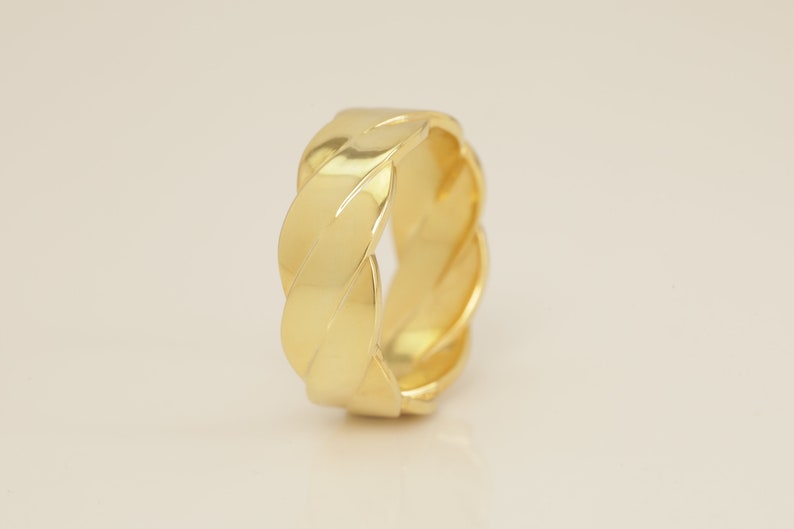 Twisted Wedding Band, Stackable Ring, Matching Band, Wedding Band for Women, Twisted Wedding Ring Gift for Her or Him