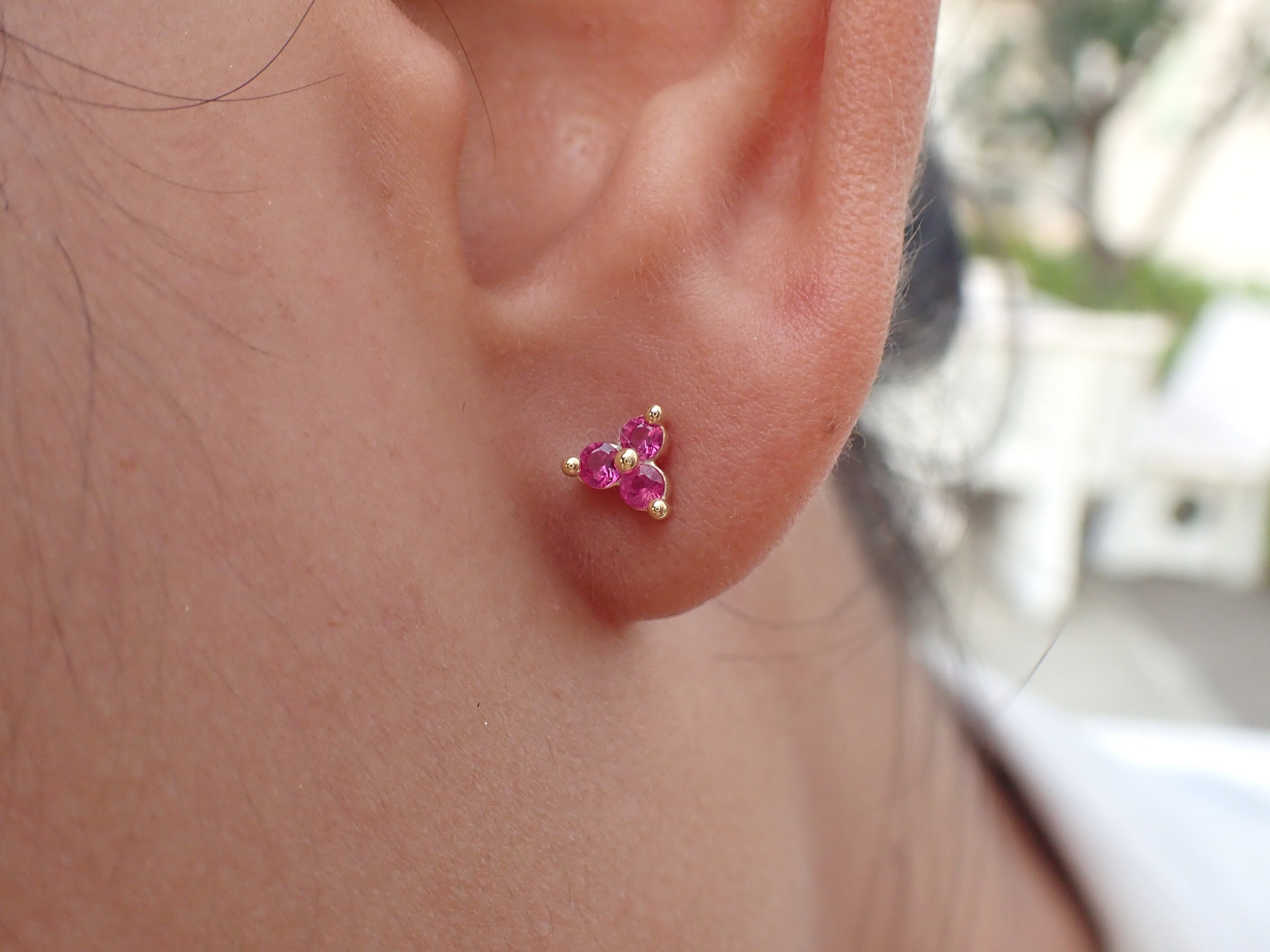 Gift for Best Friend / Lovely Earrings for Sister / Delicate Present for Girlfriend / Gift for Lover / September Birthstone Gift for Her