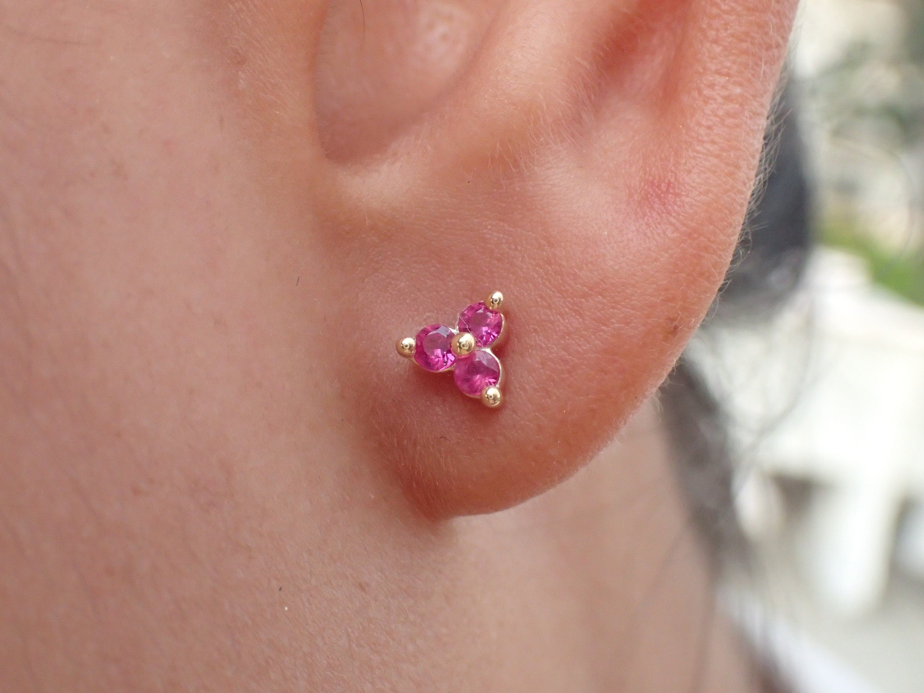 Gift for Best Friend / Lovely Earrings for Sister / Delicate Present for Girlfriend / Gift for Lover / September Birthstone Gift for Her