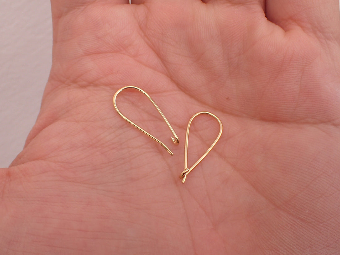 Raindrop Wire Earrings, Minimalist Earrings Gift for Women, Tear Drop Wire Earrings, Pear Shape Earrings, Unique Earrings Design