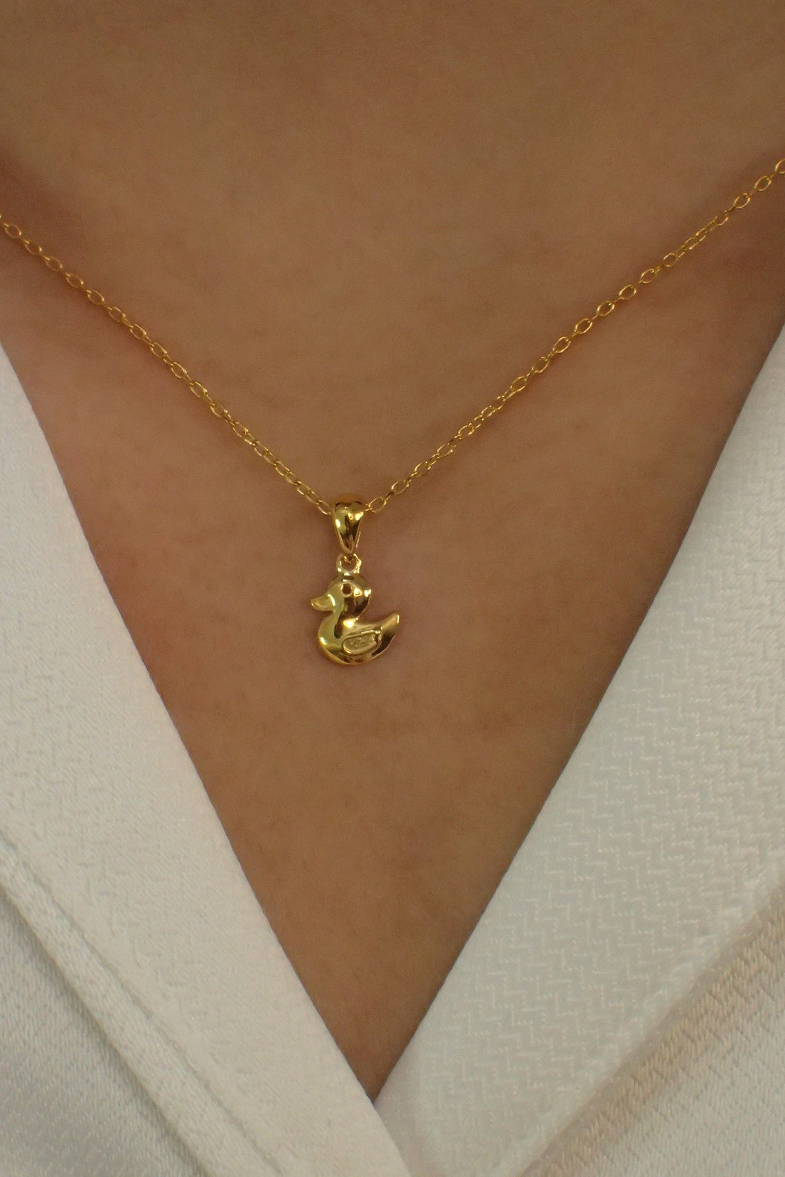 Duck Necklace / Duck Charm Pendant / Bird Lover Gift / Best Friend Gift / Hunting Gifts