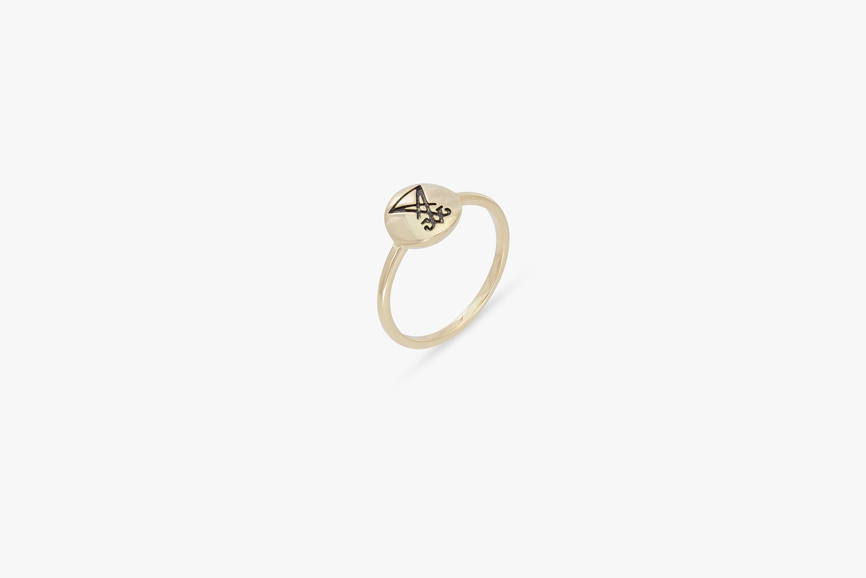 Sigil of Lucifer Ring, Satanic Ring, Protection Jewelry, Ring of Lucifer to Reclaim Your Life , Gothic Ring