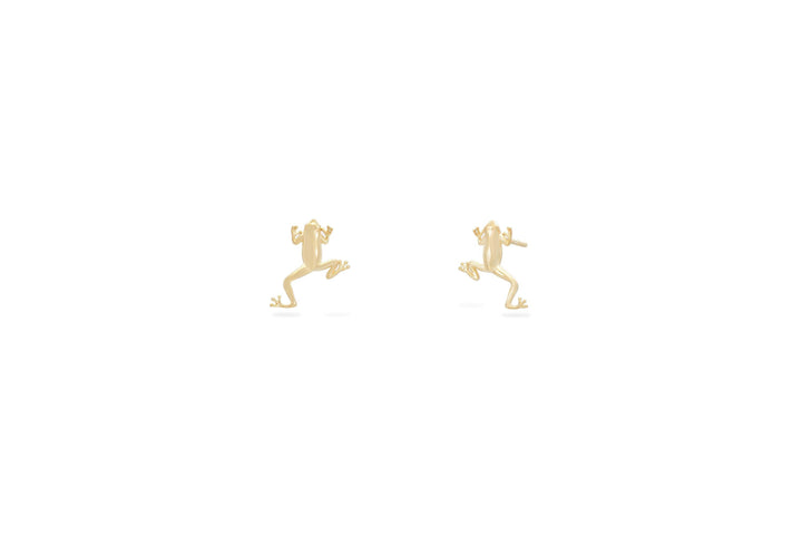 Frog Stud Earrings, Vintage Animals Earrings, Earring For Women, Jumping Frog Earrings, Gift for Her, Best Valentines Day Gifts for Her