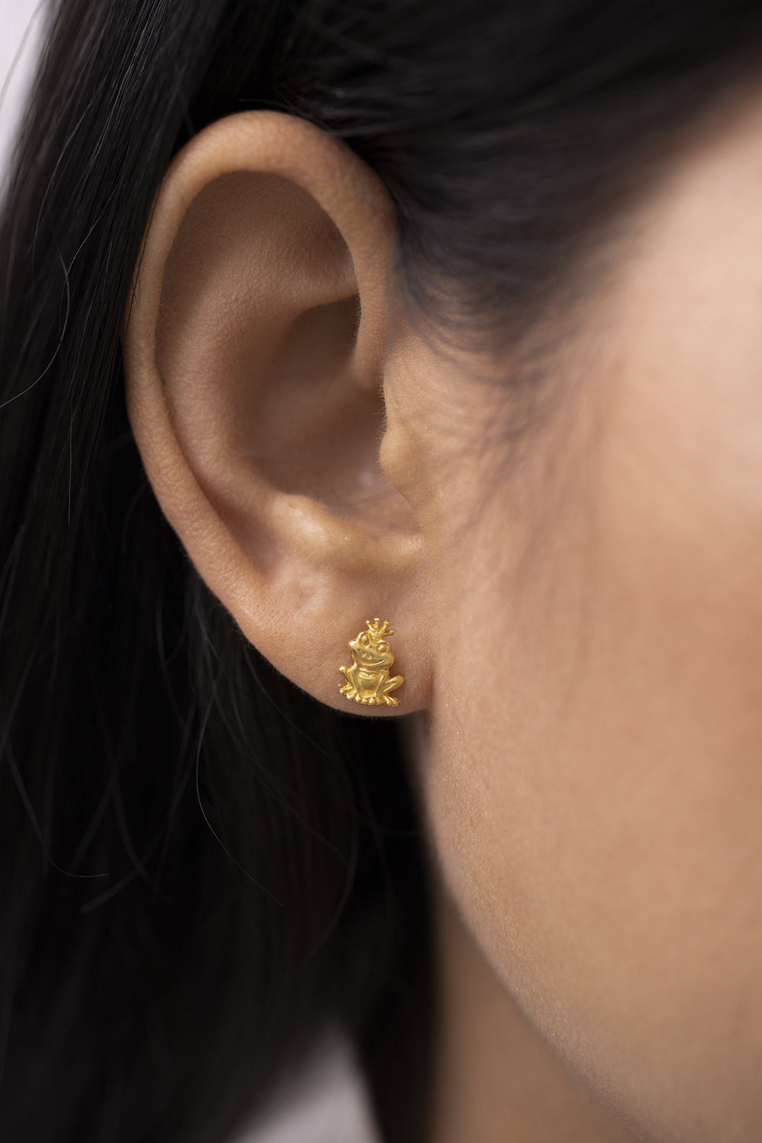 Frog Stud Earrings, Summer Earrings, Vintage Animals Earrings, Earring For Women, Jumping Frog Earrings, Gift for Her