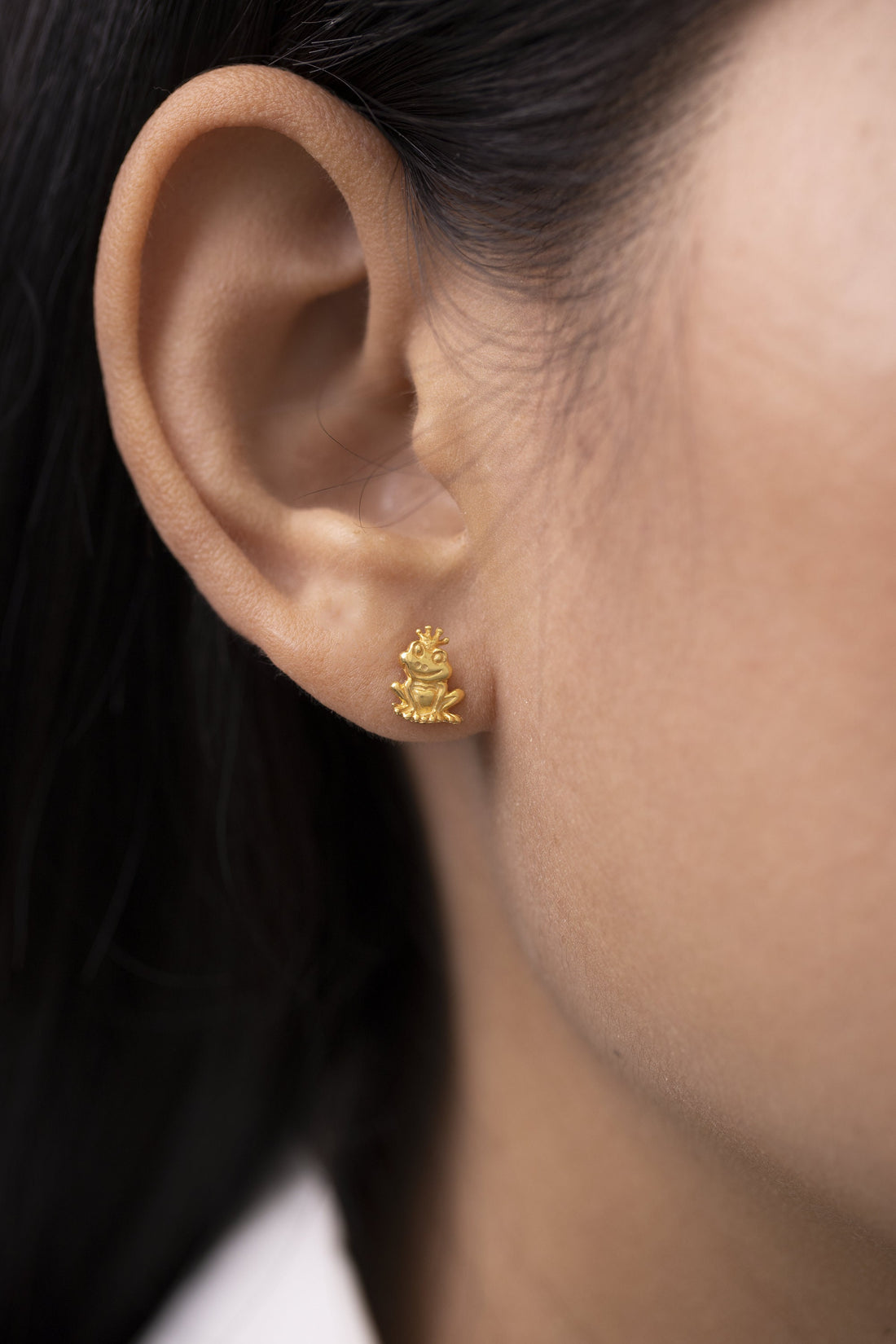 Frog Stud Earrings, Summer Earrings, Vintage Animals Earrings, Earring For Women, Jumping Frog Earrings, Gift for Her