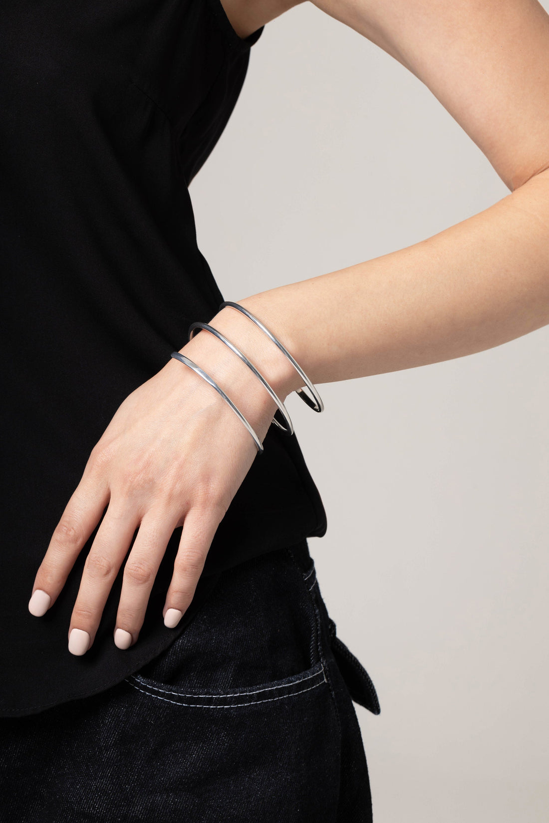 Minimalist Upper Arm Band, Open Cuff Bracelet, Cuff Bracelet for Women, Bridesmaids Gift, Upper Arm Jewelry