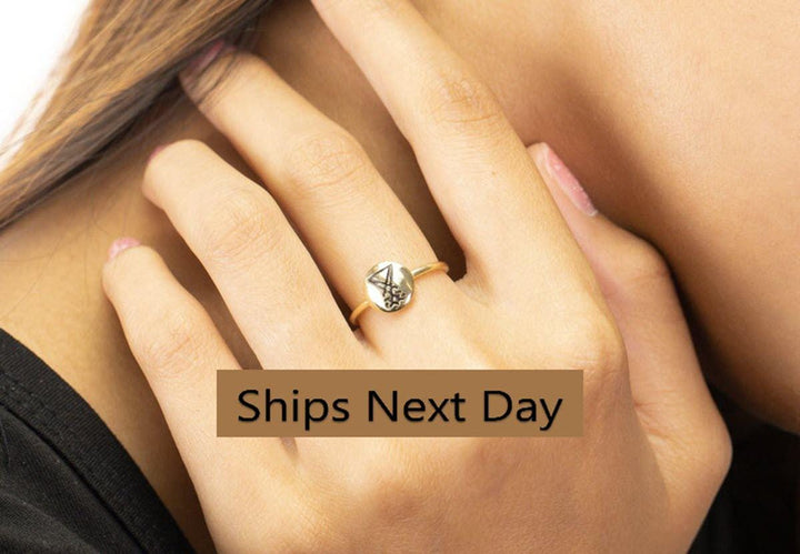 Sigil of Lucifer Ring, Satanic Ring, Protection Jewelry, Ring of Lucifer to Reclaim Your Life , Gothic Ring
