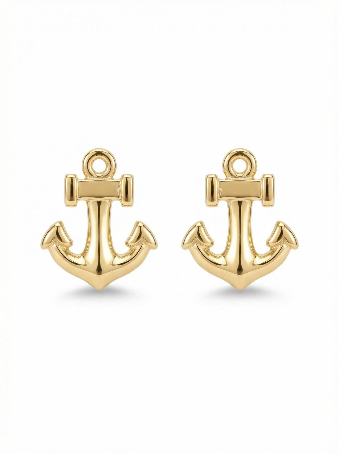 Anchor Stud Earrings, Anchor Earrings, Tiny Anchor Earrings, Minimalist Earrings for Women
