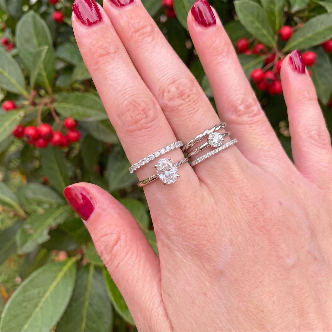 1.25 CT Elegant Oval Cut Diamond Engagement Ring | Hidden Halo Pavé Solitaire Ring | 14K Gold Proposal Ring | Anniversary Ring Gift for Her