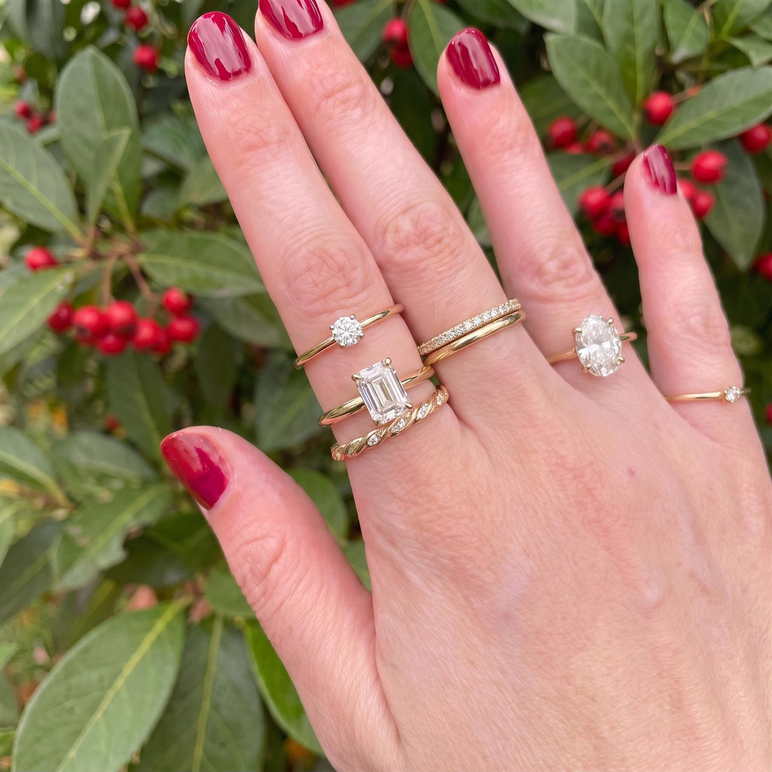 Elegant Emerald Cut Diamond Engagement Ring | Classic Solitaire Proposal Ring | 14K Gold Anniversary Gift for Her | Timeless Fine Jewelry
