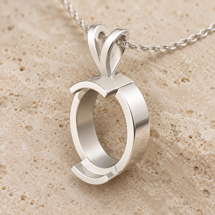 Oval Bezel Pendant Setting 9x7mm, Empty 925 Sterling Silver Pendant Mount with Looped Bail, Blank Necklace Setting for DIY