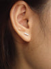 Sterling Silver Bar Stud Earrings / Line Stud Earrings / Geometric Bar Earrings / Minimalist Tiny Stud Earrings Gift for Her