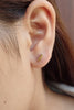 Bar Earrings / Sterling Silver Stud Earrings / Dainty Bar Earrings / Minimalist Silver Earrings / Simple Daily Wear Earrings
