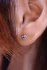 Cat Paw Earrings / Sterling Silver Stud Earrings / Small Paw Print Studs / Tiny Studs Earrings / Pet Lover Gift / Minimal Earrings