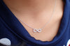 Necklaces for Women Infinity Necklace Diamond Gold Necklace Gift Diamond Necklace Gold Necklace Gift for Women Diamond Infinity Necklace
