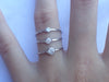 2mm Solitaire Bezel Set Diamond Ring 14k Simple Bezel 1 Stone Diamond Ring Stacking Single Diamond Ring Promise Ring Diamond Bezel Set Ring