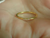 2 Stone Diamond Wedding Band / Thin Wedding Ring / 14k Gold Diamond Stackable Ring / Micro Pave Diamond Band / Promise Ring