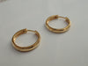 Hoop Earrings - Minimalist Hoop Earring for Women - 14k Solid Gold Thin Hoop Earring - No Stone Gold Earring