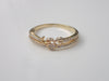 Heart Shape Diamond Wedding Band 14k Rose Gold Love Ring Engagement Ring Diamond Wedding Band Stackable Ring Platinum Ring
