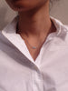 Sapphire Diamond Evil Eye 14k White Gold Necklace Gift Item - Diamond Necklace Gift - Diamond Pendant Necklace